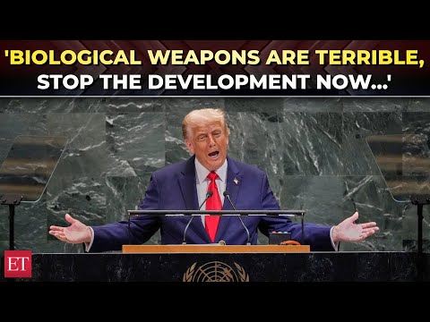 ‘Unbelievably dangerous…’: Trump declares war on bio-weapons in fiery UN Speech