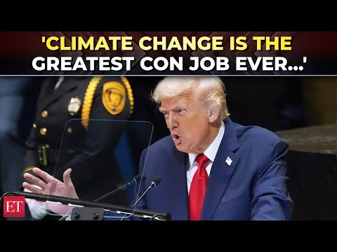 ‘Climate change a con job’: Trump ‘exposes’ green energy lies, calls carbon footprint ‘hoax’ at UNGA