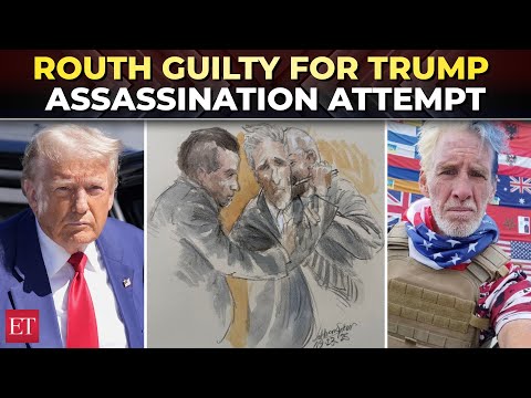 Drama in court: Ryan Routh tries to stab himself after guilty verdict in Trump assassination case