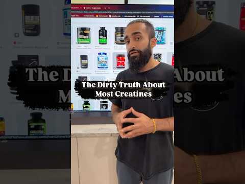 The Dirty Truth About Most Creatines #creatine #creatinemonohydrate #puori