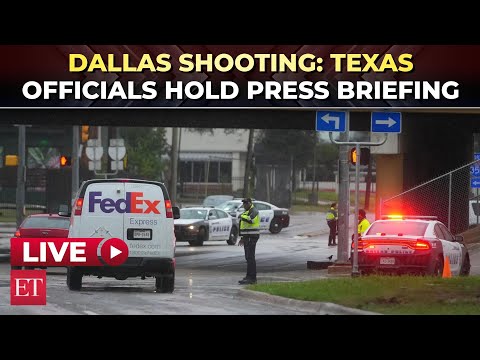 Dallas shooting LIVE | Texas officials hold press briefing on ICE facility firing incident