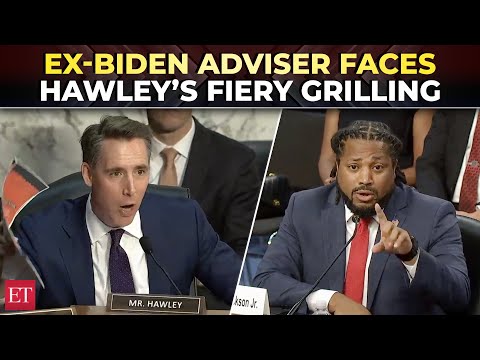 ‘You advocated for ‘defund the police’?’: Hawley corners ex-Biden adviser Jackson Jr. in fiery clash