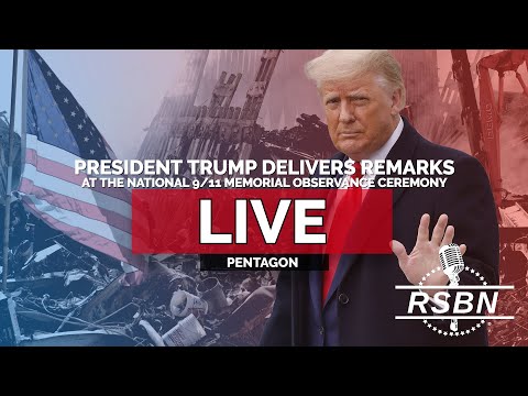 LIVE: President Trump Speaks at the National 9/11 Pentagon Memorial Observance Ceremony – 9/11/25