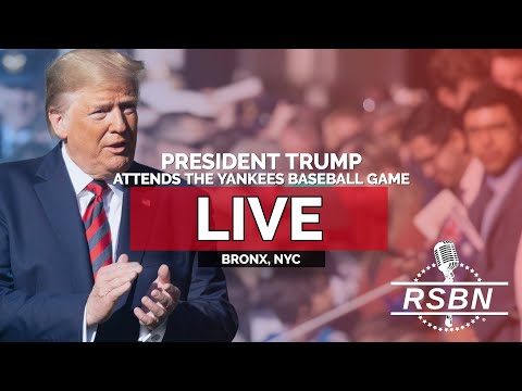 LIVE: President Trump Attends the Yankees Baseball Game – 9/11/25