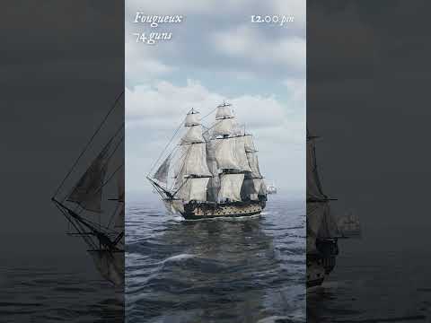 3D Naval Battles: Nelson’s famous signal at Trafalgar