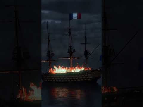 3D Naval Battles: The massive explosion at The Nile