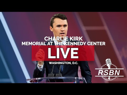 LIVE: Charlie Kirk Memorial at the Kennedy Center in Washington, D.C. – 9/14/25