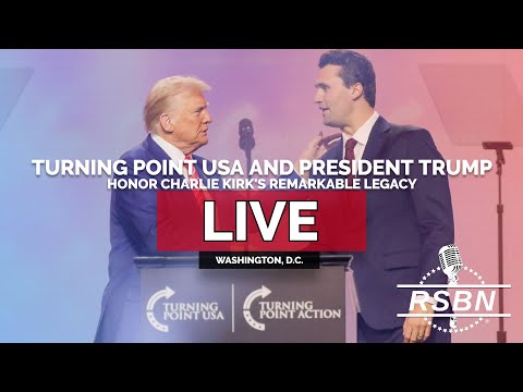 LIVE: Turning Point USA and President Trump Honor Charlie Kirk’s Remarkable Legacy – 9/21/25