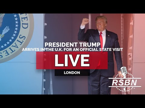 LIVE: President Trump Arrives in the U.K. for an Official State Visit – 9/16/25