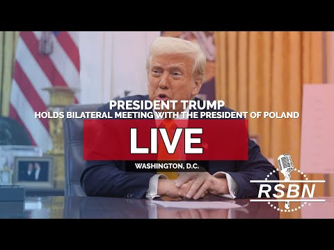 REPLAY: President Trump Holds Bilateral Meeting With the President of the Republic of Poland -9/3/25