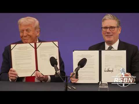 WATCH: President Trump and Keir Starmer sign U.S.-UK  Billion “Tech Prosperity Deal.” 9/18/2025