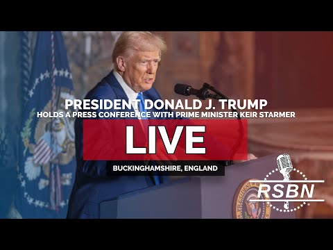 LIVE REPLAY: President Trump Holds a Press Conference with Prime Minister Keir Starmer – 9/18/25