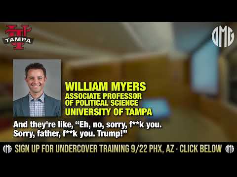 University of Tampa Professor Caught on Tape Slamming Americans Who Pray For President Trump