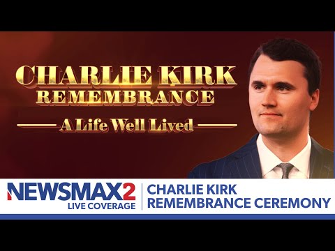 LIVE: Charlie Kirk Remembrance Ceremony | NEWSMAX2