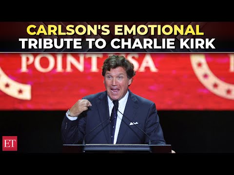 ‘Charlie Kirk did what people in power hate most…’: Tucker Carlson’s moving tribute to TPUSA founder