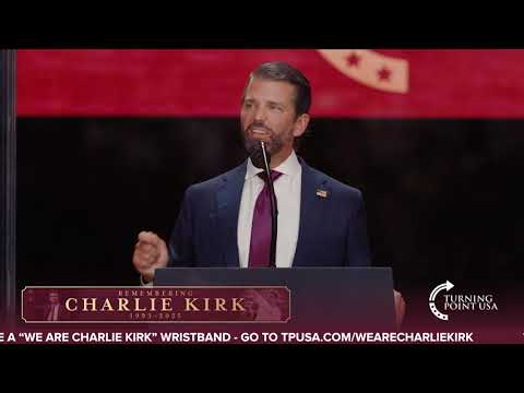 ‘We Are All Charlie’: Donald Trump Jr. Honors Charlie Kirk’s Legacy