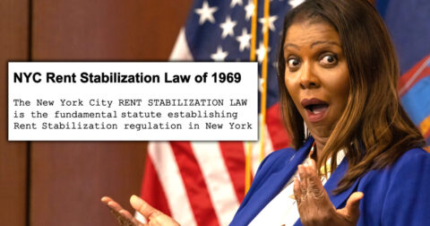 “Above the Law” Landlord: Letitia James Caught Violating New York’s Rent Stabilization Laws