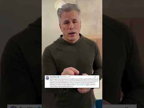 FITTON: Judicial Watch, again, with the heavy lifting for the clean elections!