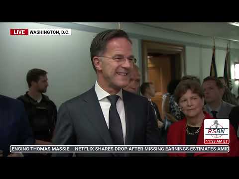 WATCH: NATO Sec-Gen Gives Remarks – 10/22/25
