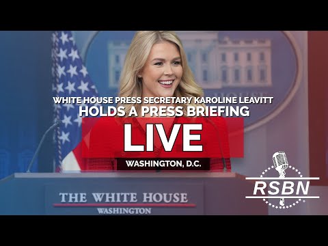 LIVE REPLAY: White House Press Secretary Karoline Leavitt Holds a Press Briefing – 10/3/25