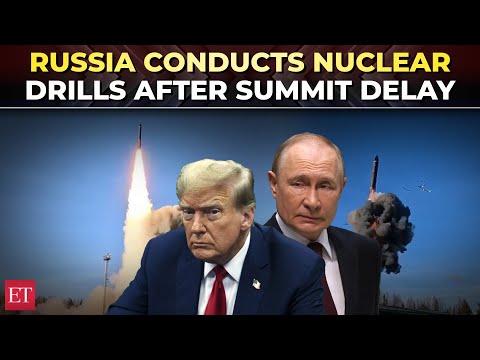Russia stages nuclear exercises after delay in Putin-Trump summit