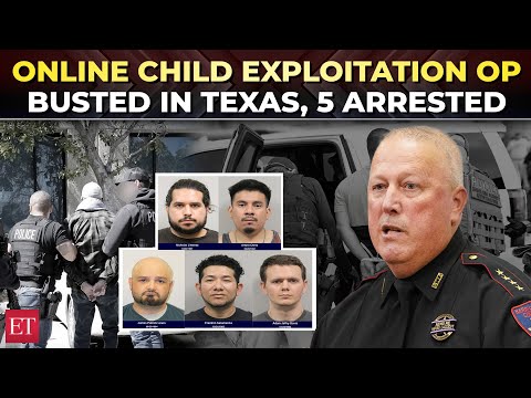 Texas: 5 held in multi-agency online child exploitation sting in Harris County; ICE suspects nabbed