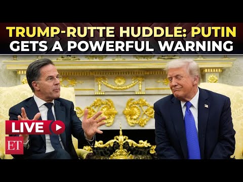 LIVE | Trump hosts NATO chief Mark Rutte at White House, sends powerful warning shot to Putin
