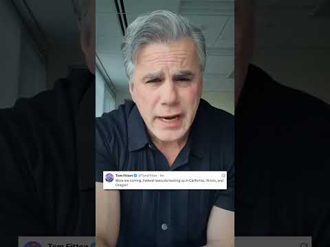 FITTON: Federal lawsuits heating up in California, Illinois, and Oregon!