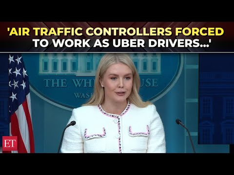 ‘13,000 Air traffic controllers forced to work as Uber drivers amid shutdown’, says Karoline Leavitt
