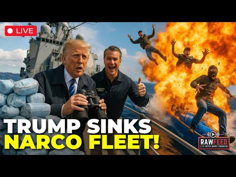 🚨LIVE: Shutdown Scam! War on ICE! Trump’s Naval Strikes! Canada TORCHED! Tish in Court!