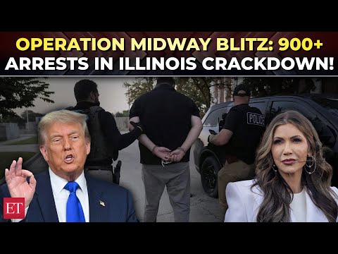 ‘Will find you’: Operation Midway Blitz surpasses 900 arrests in Illinois | US immigration crackdown