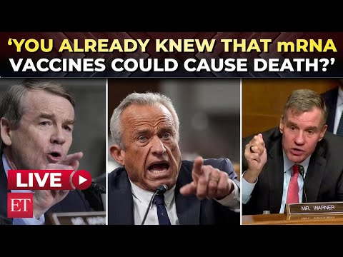 RFK Jr. explodes at Sen. Bennet in ultra-heated COVID vaccine clash: ‘Answer my question first!’