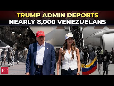 US Immigration Crackdown | Trump admin deports nearly 8,000 Venezuelans, including gang members