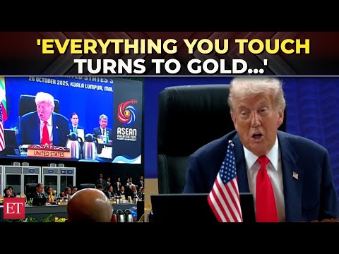 Trump praises Malaysian PM, ASEAN in fiery speech, says ‘Everything you touch turns to Gold’