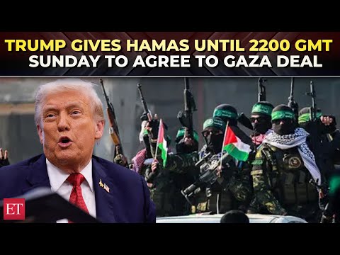 ‘All HELL’ will break out | Trump gives Hamas until 6 p.m./2200 GMT Sunday to reach Gaza deal