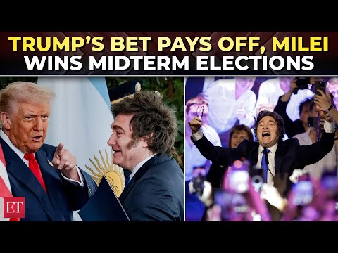Argentine Midterm Elections: Javier Milei’s party wins big in lower house vote after Trump’s bailout