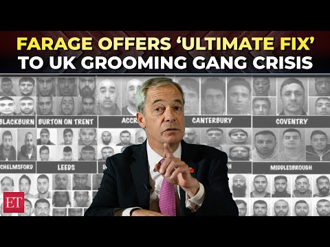 ‘Stain on our country!’: Nigel Farage unveils bombshell plan to crush UK grooming gangs crisis
