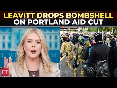 ‘We will not fund anarchy’: Karoline Leavitt says Trump may cut aid to Portland