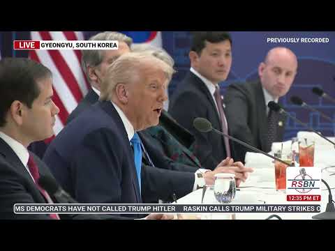 WATCH: President Trump Attends a Bilateral Lunch with the Prime Minister of South Korea – 10/29/25