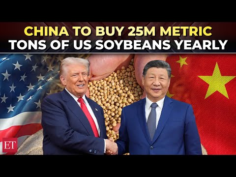 ‘Big, big deal’: Bessent says China to buy 25M tons of US soybeans yearly after Trump–Xi trade truce