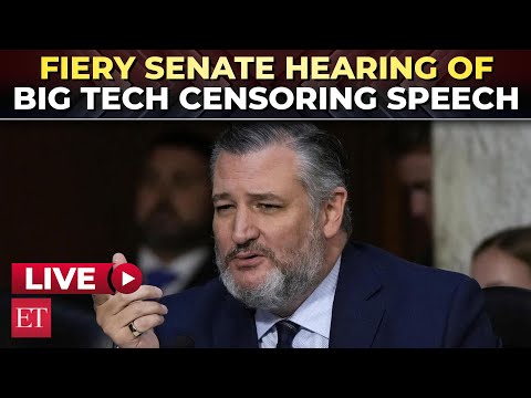 LIVE | Ted Cruz holds fiery ‘Shut Your App’ Senate hearing, big tech under fire