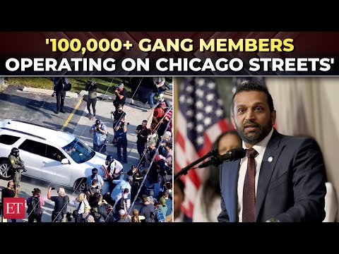 FBI boss Kash Patel drops bombshell on Chicago crackdown: ‘100,000+ gang members on city streets’