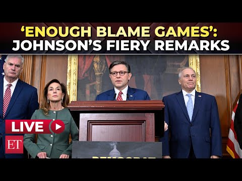 LIVE | Speaker Johnson holds press conference on standalone vote as Govt shutdown enters 9th day