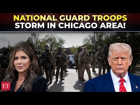 ‘To protect ICE…’: National Guard troops deployed to suburban Chicago | US immigration crackdown