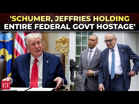 ‘Taste of their own medicine’: Trump threatens cuts to Democrat-favoured program | Govt Shutdown