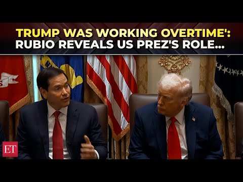 ‘One day, perhaps the entire story will be told…’: Marco Rubio praises Trump’s work on Gaza deal