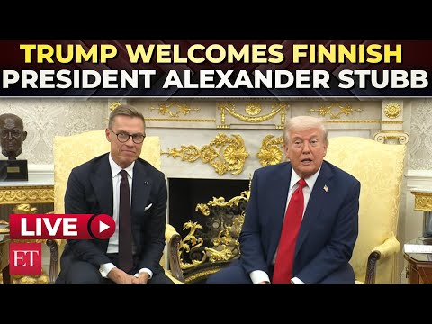 LIVE| Trump Participates in a Bilateral Meeting with the President of the Republic of Finland