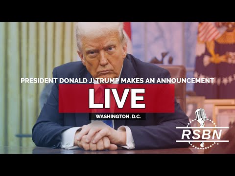 LIVE REPLAY: President Trump Makes an Announcement – 10/10/25