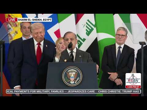 WATCH: President Trump Delivers Remarks at the ‘Peace in the Middle East’ Event – 10/13-25
