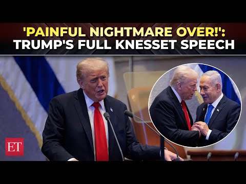 ‘History will remember this day!’: Trump praises Netanyahu’s ‘courage’ in Knesset speech | Gaza deal